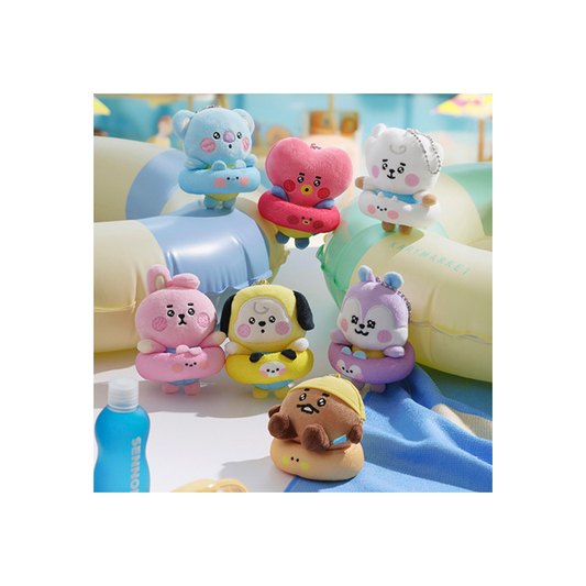 [BTS] Baby Plush Keyring Splash Edition